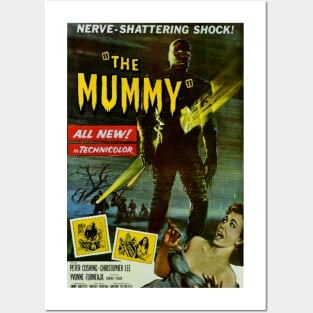 Classic Horror Movie Poster - The Mummy Posters and Art